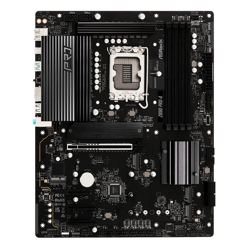 TARJETA MADRE ASROCK Z890 PRO-A, CHIPSET INTEL Z890, LGA 1851, HDMI, DP, FORMATO ATX - ALTO RENDIMIENTO Y COMPATIBILIDAD AVANZADA