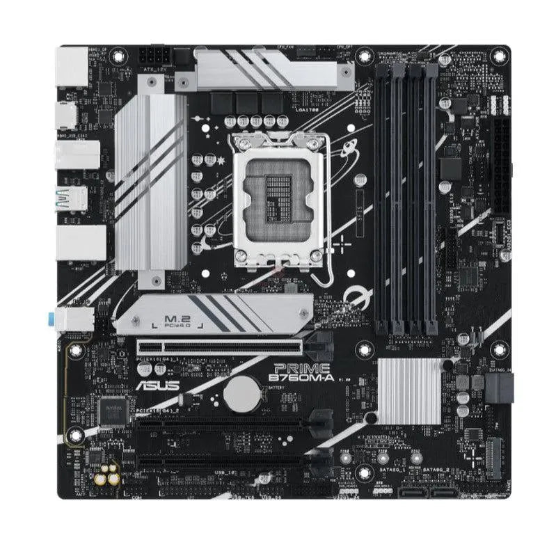 MICRO ATX ASUS PRIME B760M-A - CHIPSET INTEL B760, SOCKET LGA1700, RENDIMIENTO Y COMPATIBILIDAD AVANZADOS