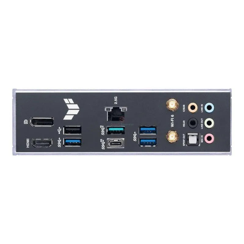 MOTHERBOARD ASUS TUF GAMING B760-PLUS WIFI, CHIPSET INTEL B760, SOCKET LGA1700, FORMATO ATX