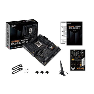 MOTHERBOARD ASUS TUF GAMING B760-PLUS WIFI, CHIPSET INTEL B760, SOCKET LGA1700, FORMATO ATX
