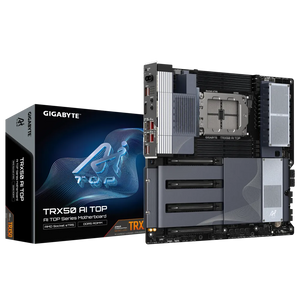 PLACA BASE GIGABYTE TRX50 AI TOPE DE GAMA - COMPATIBLE CON AMD, SOPORTE PARA PROCESADORES RYZEN THREADRIPPER, PCIe 5.0, DDR5, USB 4.0, RGB FUSION 2.0