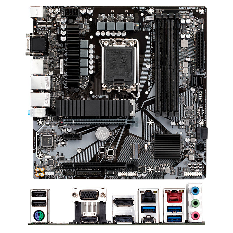 TARJETA MADRE GIGABYTE Q670M D3H - CHIPSET INTEL Q670, SOCKET LGA1700, FORMATO mATX