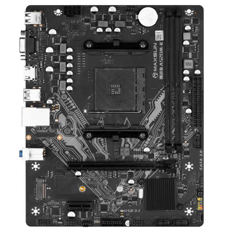 TARJETA MADRE MAXSUN CHALLENGER A520M-K AMD A520, SOCKET AM4, FORMATO MATX