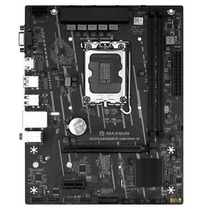 PLACA BASE MAXSUN CHALLENGER H610M-D: CHIPSET INTEL H610, SOCKET LGA1700, FORMATO mATX