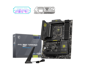 TARJETA MADRE MSI MAG B860 TOMAHAWK WIFI ATX - CHIPSET INTEL B860, SOCKET LGA 1851, CONECTIVIDAD HDMI Y DISPLAYPORT, IDEAL PARA GAMING Y ALTO RENDIMIENTO.