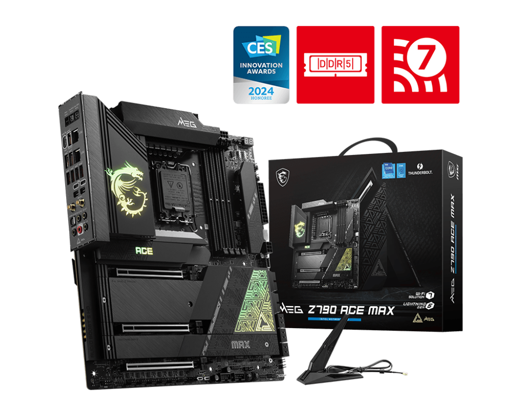 TARJETA MADRE MSI MAG Z790 ACE MAX - RENDIMIENTO ÉLITE Y TECNOLOGÍA AVANZADA
