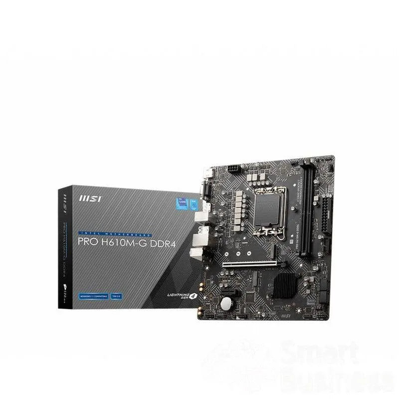 MOTHERBOARD MSI PRO H610M-G DDR4 CON CHIPSET INTEL H610 Y SOCKET LGA1700 FORMATO MATX