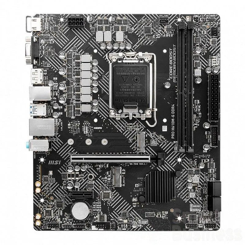 MOTHERBOARD MSI PRO H610M-G DDR4 CON CHIPSET INTEL H610 Y SOCKET LGA1700 FORMATO MATX