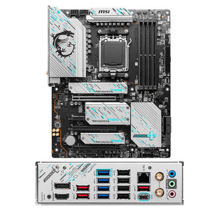 TARJETA MADRE MSI X670E GAMING PLUS WIFI - CHIPSET AMD X670E, SOCKET AM5, FORMATO ATX, CONECTIVIDAD WIFI