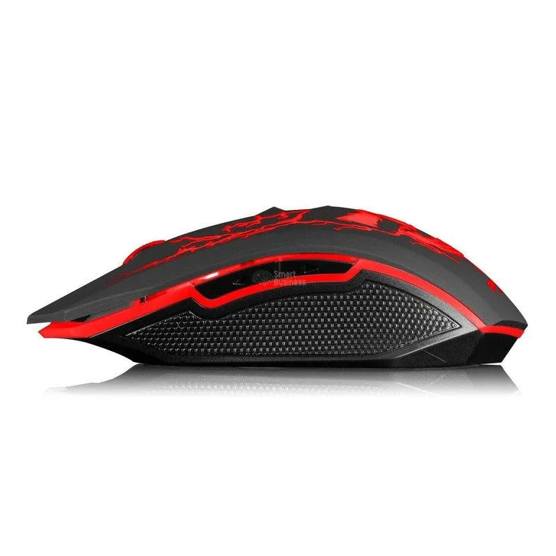 MOUSE GAMER ENKORE BRAIN EKM302 USB, 7 LEDS, 6 BOTONES, 3200 DPI