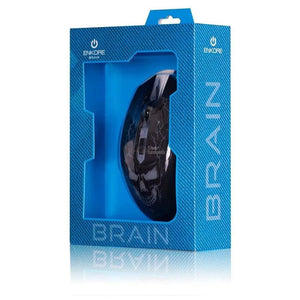 MOUSE GAMER ENKORE BRAIN EKM302 USB, 7 LEDS, 6 BOTONES, 3200 DPI