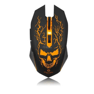 MOUSE GAMER ENKORE BRAIN EKM302 USB, 7 LEDS, 6 BOTONES, 3200 DPI