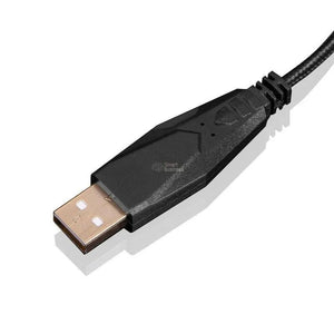 MOUSE GAMER USB FISHER MIC M810 RGB 7 BOTONES 4200 DPI