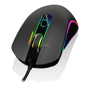 MOUSE GAMER USB FISHER MIC M810 RGB 7 BOTONES 4200 DPI