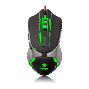 MOUSE GAMER CYBERTEL KEEPER M508+ USB 7 LEDS 3200 DPI