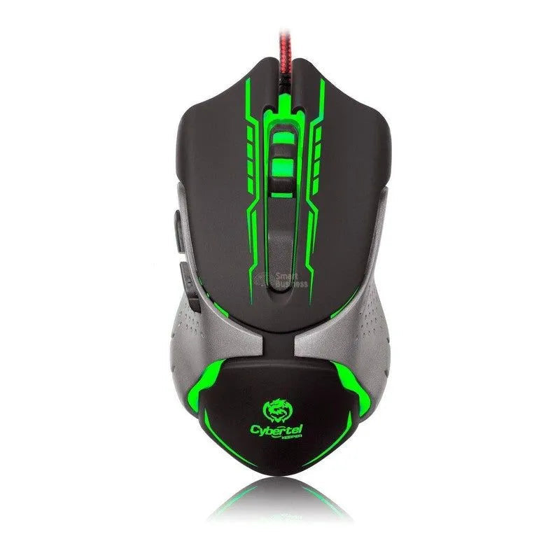 MOUSE GAMER CYBERTEL KEEPER M508+ USB 7 LEDS 3200 DPI
