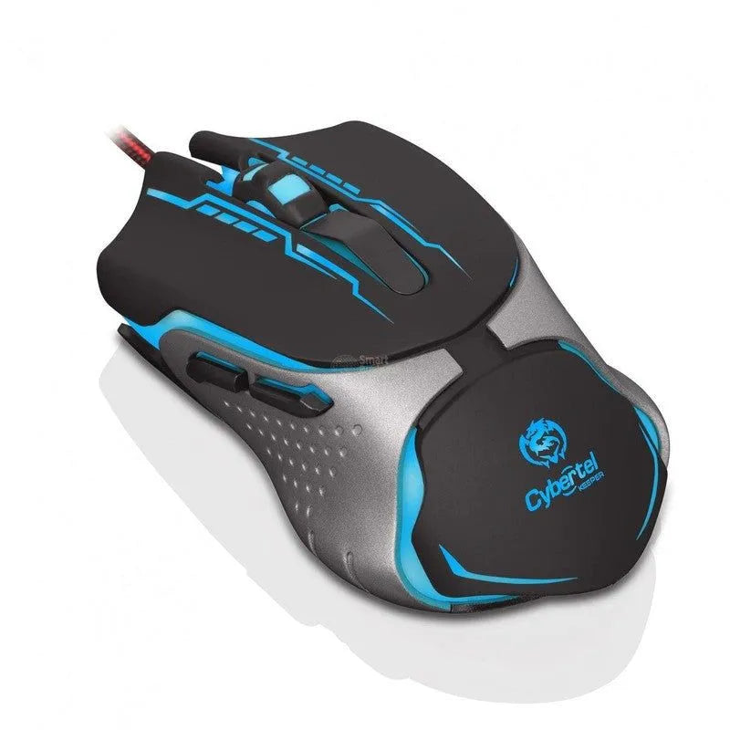 MOUSE GAMER CYBERTEL KEEPER M508+ USB 7 LEDS 3200 DPI