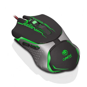 MOUSE GAMER CYBERTEL KEEPER M508+ USB 7 LEDS 3200 DPI