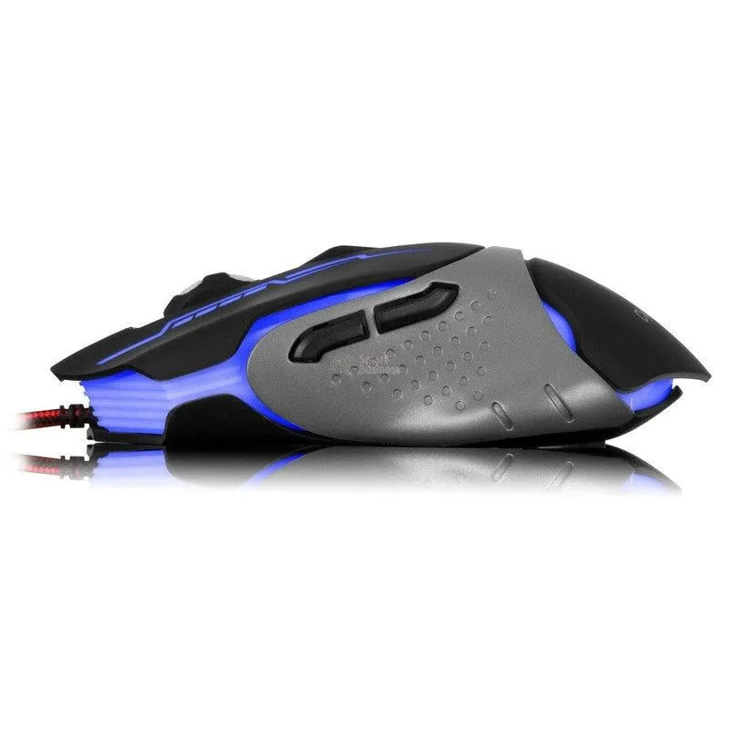 MOUSE GAMER CYBERTEL KEEPER M508+ USB 7 LEDS 3200 DPI