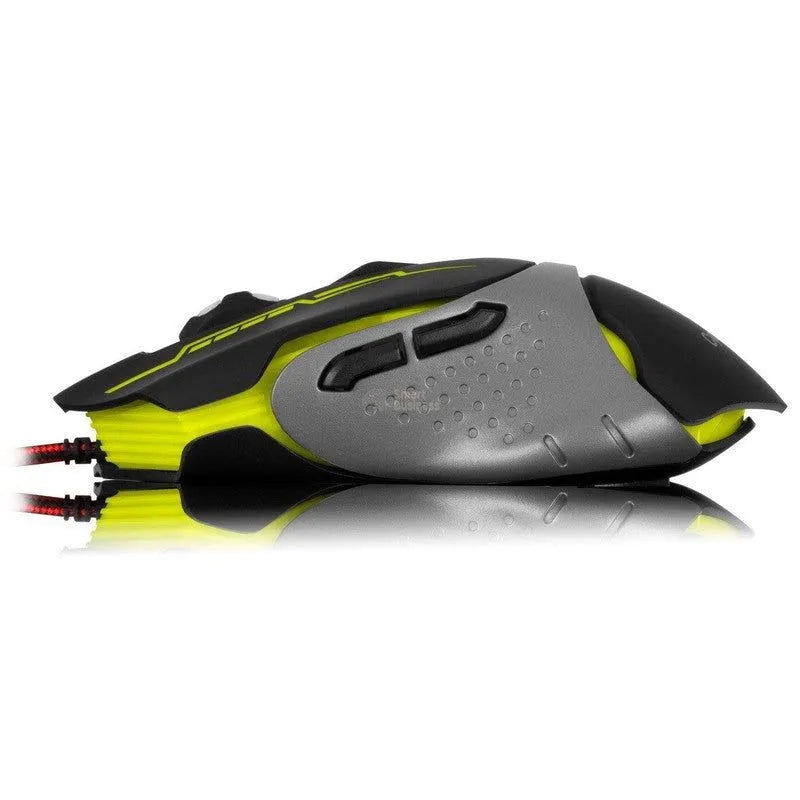 MOUSE GAMER CYBERTEL KEEPER M508+ USB 7 LEDS 3200 DPI