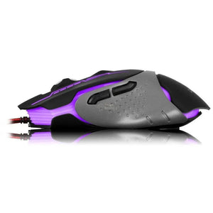 MOUSE GAMER CYBERTEL KEEPER M508+ USB 7 LEDS 3200 DPI