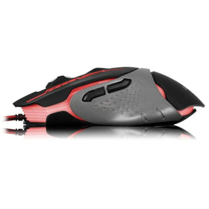 MOUSE GAMER CYBERTEL KEEPER M508+ USB 7 LEDS 3200 DPI