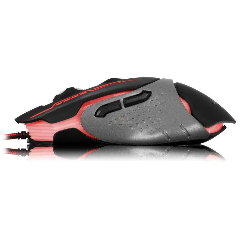 MOUSE GAMER CYBERTEL KEEPER M508+ USB 7 LEDS 3200 DPI