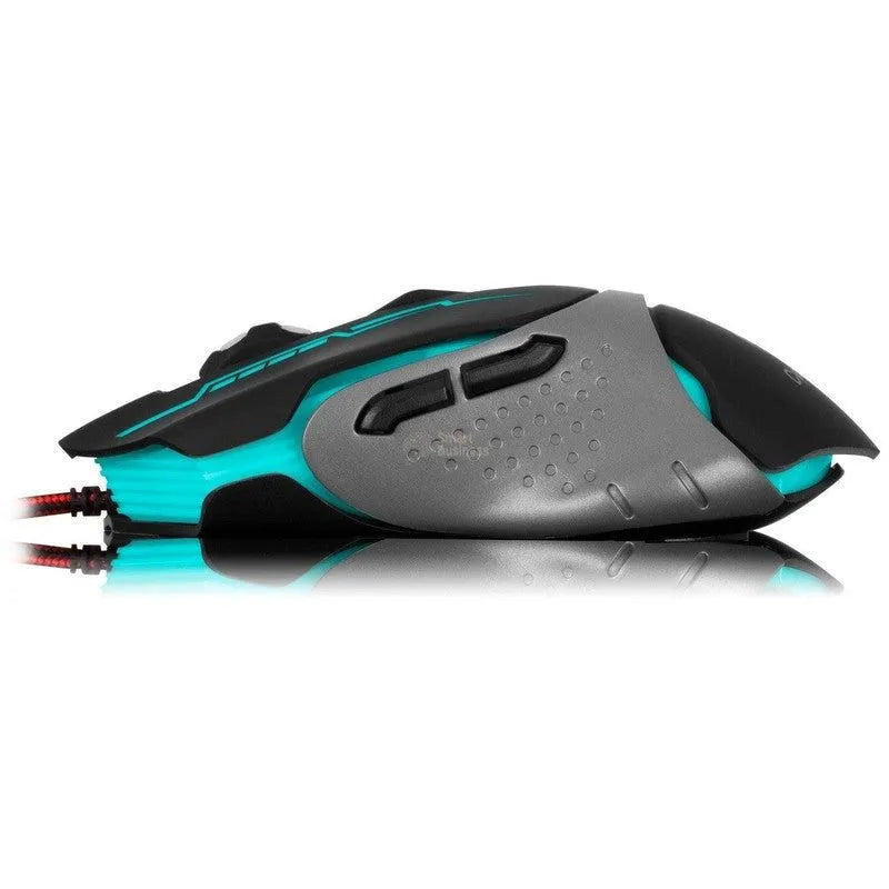 MOUSE GAMER CYBERTEL KEEPER M508+ USB 7 LEDS 3200 DPI