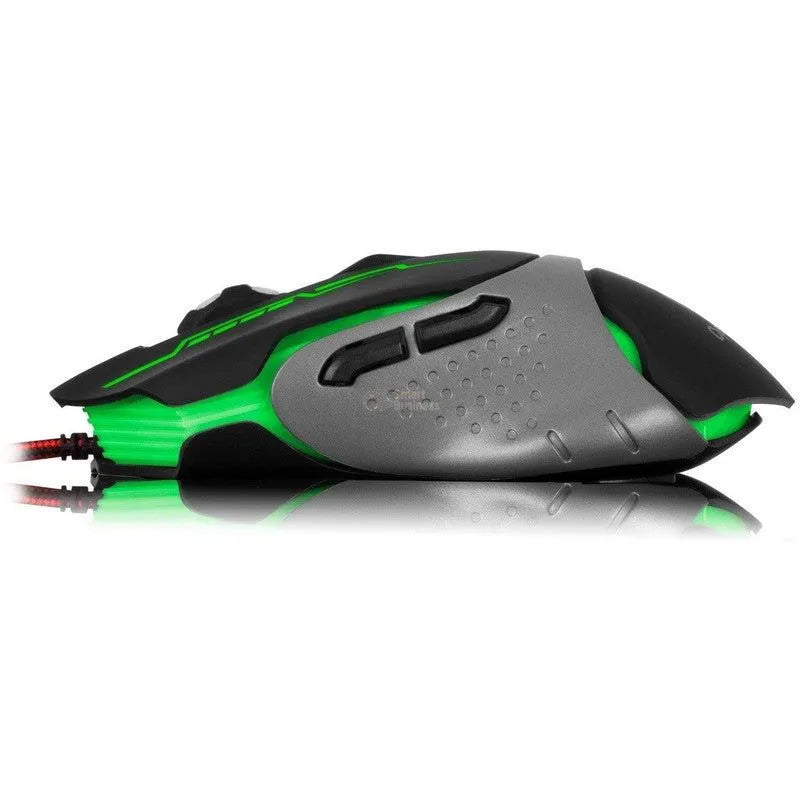MOUSE GAMER CYBERTEL KEEPER M508+ USB 7 LEDS 3200 DPI