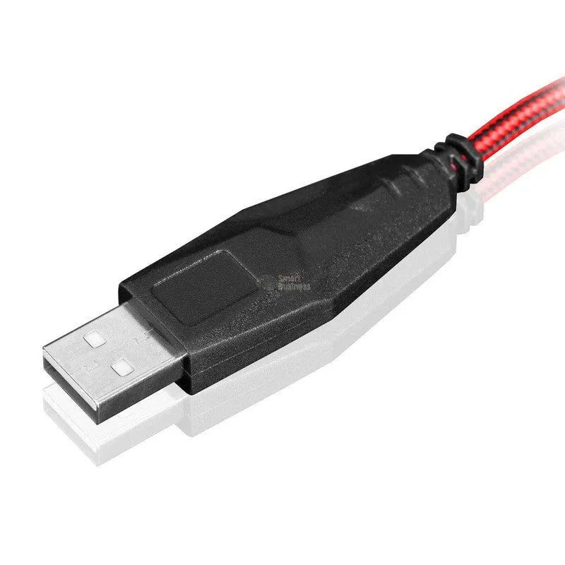 MOUSE GAMER CYBERTEL KEEPER M508+ USB 7 LEDS 3200 DPI