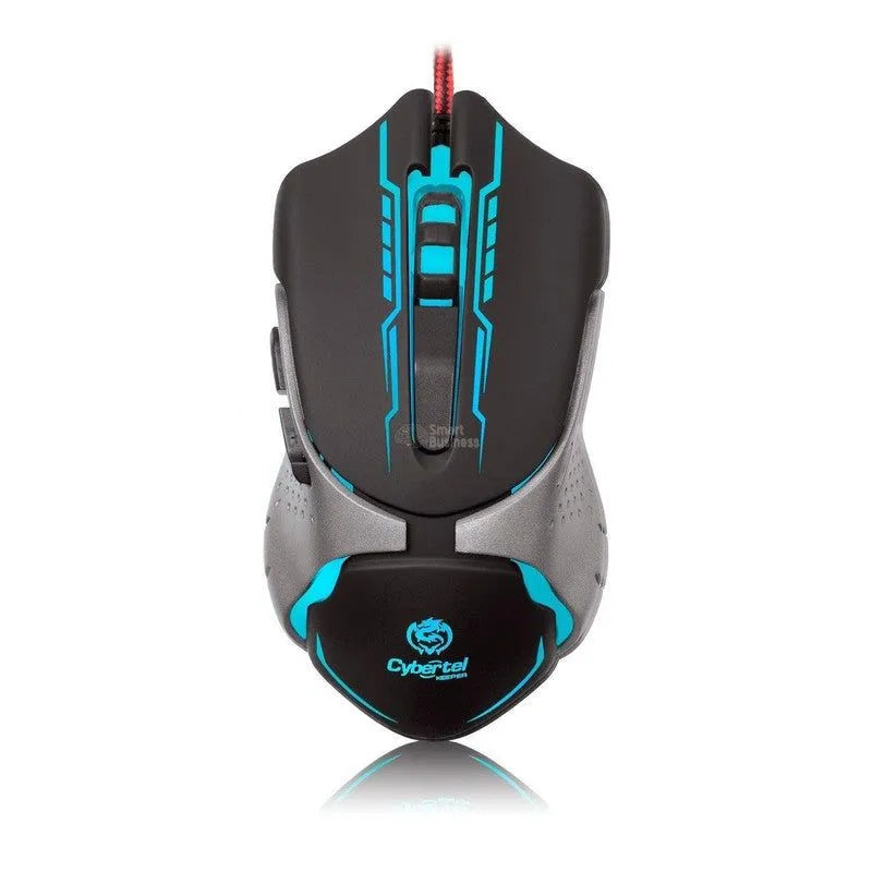 MOUSE GAMER CYBERTEL KEEPER M508+ USB 7 LEDS 3200 DPI
