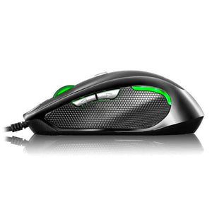 MOUSE GAMER CYBERTEL KNIGHT M509 CON ILUMINACIÓN LED 7 COLORES Y 3200 DPI USB