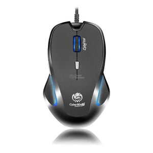 MOUSE GAMER CYBERTEL KNIGHT M509 CON ILUMINACIÓN LED 7 COLORES Y 3200 DPI USB