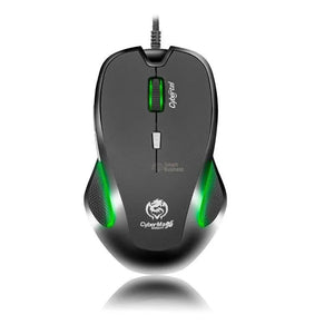MOUSE GAMER CYBERTEL KNIGHT M509 CON ILUMINACIÓN LED 7 COLORES Y 3200 DPI USB
