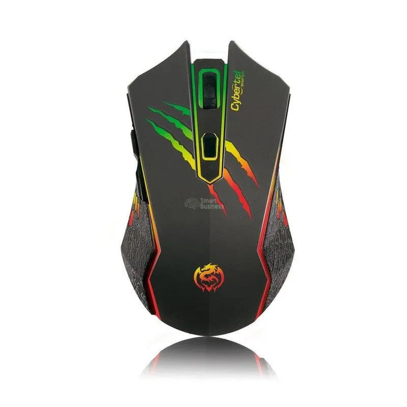 MOUSE GAMER CYBERTEL SNIPER M517 USB RGB 3200 DPI