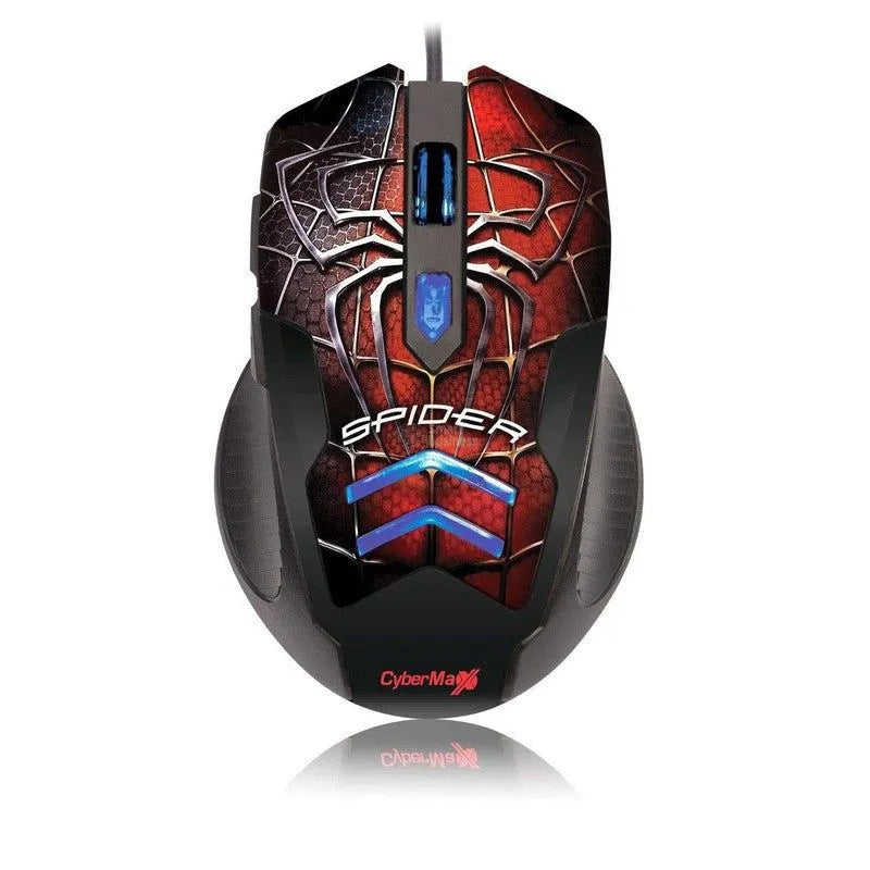MOUSE GAMER CYBERTELCOLCOKA SPIDER MG500 USB LED: ALTA PRECISIÓN Y DISEÑO ERGONÓMICO PARA JUEGOS INTENSOS