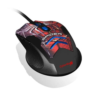 MOUSE GAMER CYBERTELCOLCOKA SPIDER MG500 USB LED: ALTA PRECISIÓN Y DISEÑO ERGONÓMICO PARA JUEGOS INTENSOS