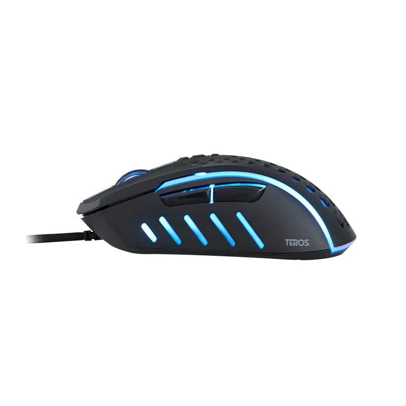 RATÓN GAMER TE-1210G: DISEÑO DE AGUJERO, MEJOR OPCIÓN CON CABLE PARA JUEGOS
