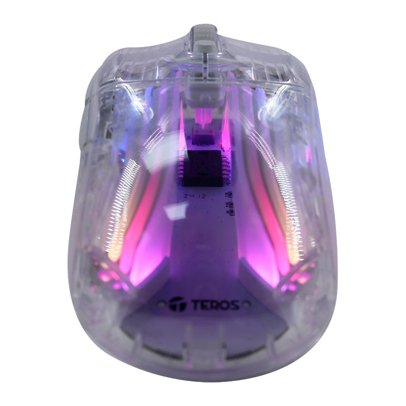 MOUSE GAMER TECH ELITE TE-1216G: DISEÑO PERFORADO, MEJOR RATÓN PARA JUEGOS CON CABLE, CARACTERÍSTICAS AVANZADAS