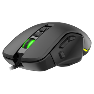 MOUSE GAMING ANTRYX CHROME STORM XCALIBUR DPI 16400 RGB, MODELO AGM-CS7500K, CON GARANTÍA DE 12 MESES