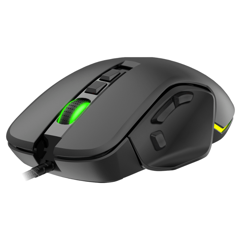 MOUSE GAMING ANTRYX CHROME STORM XCALIBUR DPI 16400 RGB, MODELO AGM-CS7500K, CON GARANTÍA DE 12 MESES