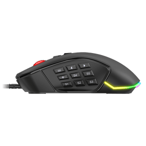 MOUSE GAMING ANTRYX CHROME STORM XCALIBUR DPI 16400 RGB, MODELO AGM-CS7500K, CON GARANTÍA DE 12 MESES