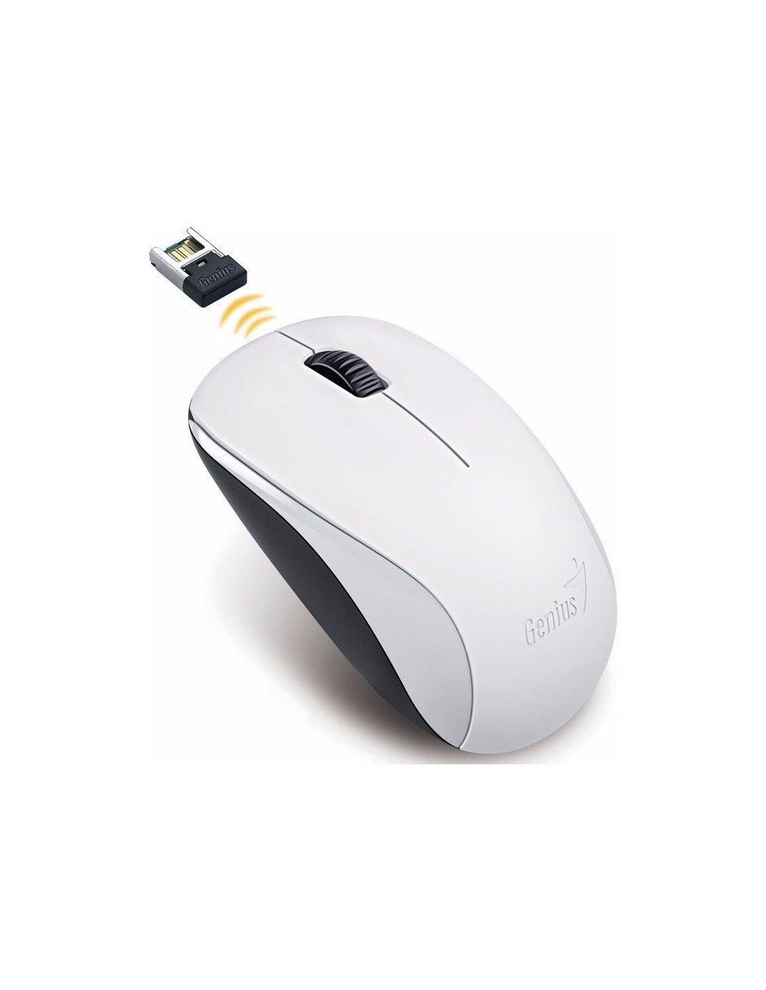 GENIUS NX‑7000 RATÓN WIRELESS USB BLUEEYE 1200 DPI AMBIDIESTRO CON RECEPTORE PICO BLANCO