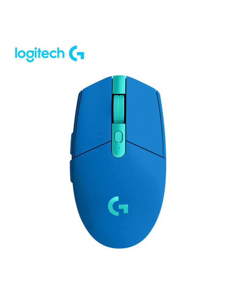 RATÓN GAMING INALÁMBRICO LOGITECH LIGHTSPEED G305 - ERGONOMÍA AVANZADA, HASTA 12.000 DPI, 6 BOTONES PROGRAMABLES, RECEPTOR USB, COLOR AZUL (910-006012)