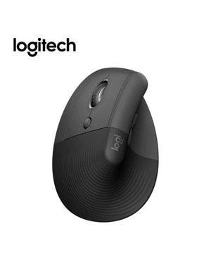 RATÓN VERTICAL ERGONÓMICO INALÁMBRICO PARA ZURDOS LOGITECH LIFT - BLUETOOTH, DISEÑO ERGONÓMICO, COLOR NEGRO (910-006467)