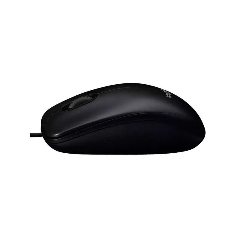 MOUSE LOGITECH M90 - SENSOR DE ALTA PRECISIÓN HASTA 1000 DPI, CONEXIÓN USB, 3 BOTONES, COLOR NEGRO (910-004053)