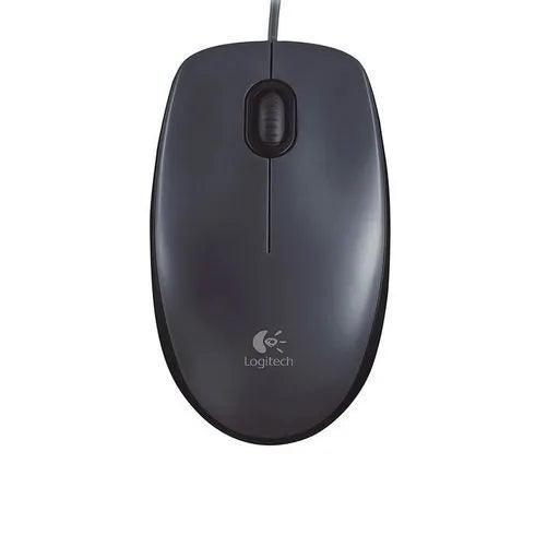 MOUSE LOGITECH M90 - SENSOR DE ALTA PRECISIÓN HASTA 1000 DPI, CONEXIÓN USB, 3 BOTONES, COLOR NEGRO (910-004053)