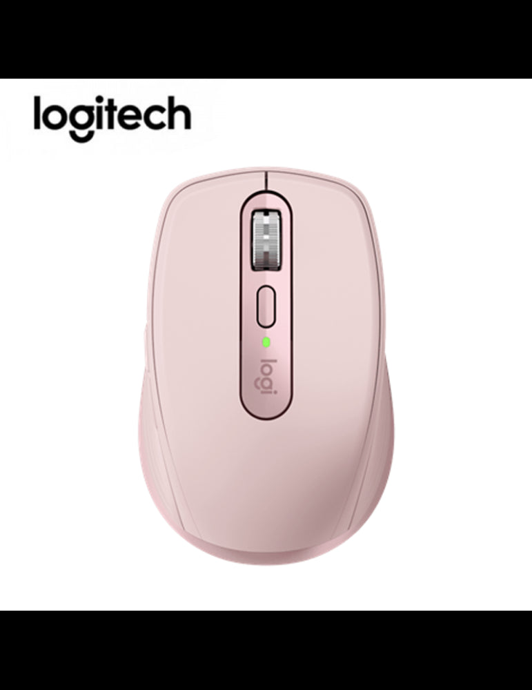 MOUSE INALÁMBRICO LOGITECH MX ANYWHERE 3S ROSA - BLUETOOTH, 8K DPI, USB-C, PORTÁTIL Y PRECISO