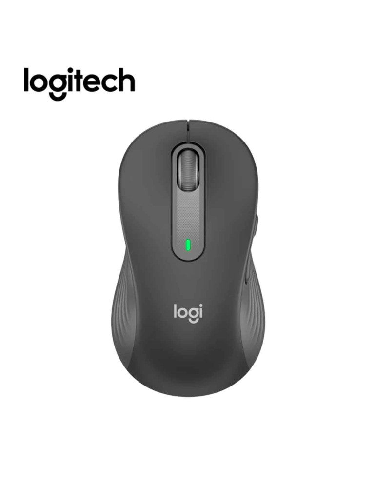 RATÓN INALÁMBRICO LOGITECH SIGNATURE M650 SILENT LARGE PARA ZURDOS CON BLUETOOTH, COLOR NEGRO (910-006234) - CONFORT SILENCIOSO Y PRECISIÓN AVANZADA