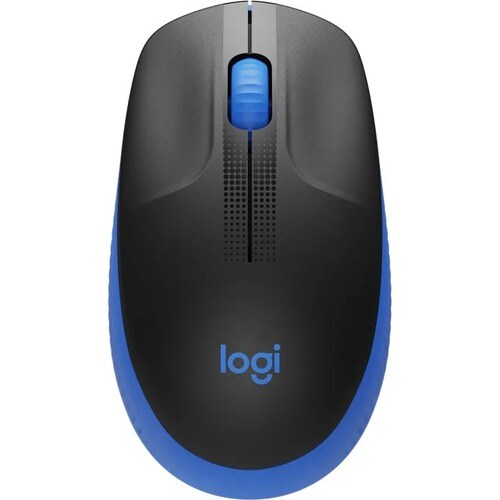 MOUSE LOGITECH M190 WIRELESS FULL-SIZE BLUE (910-005903)